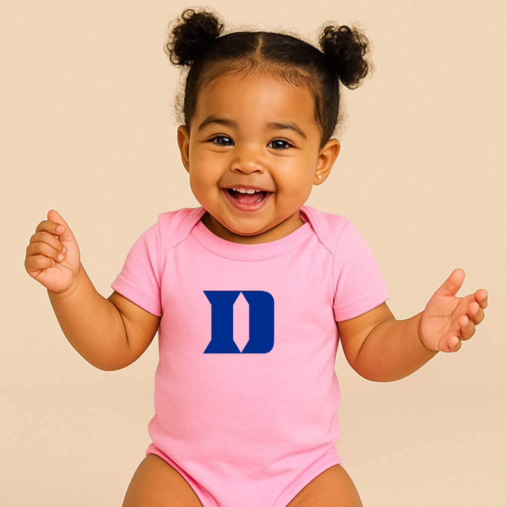 Duke Blue Devils Logo Baby Romper Onesie