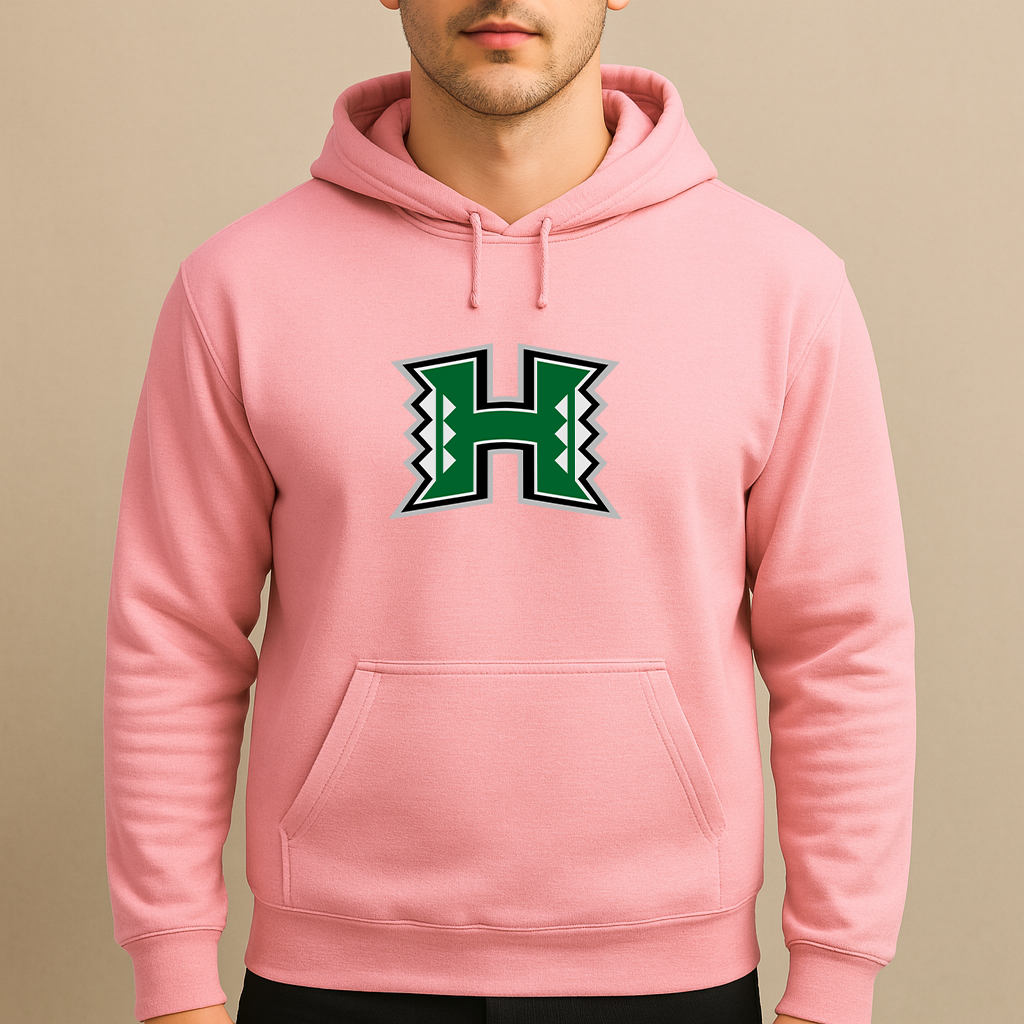 Men's Hawaii Warriors Logo Pullover Hoodie