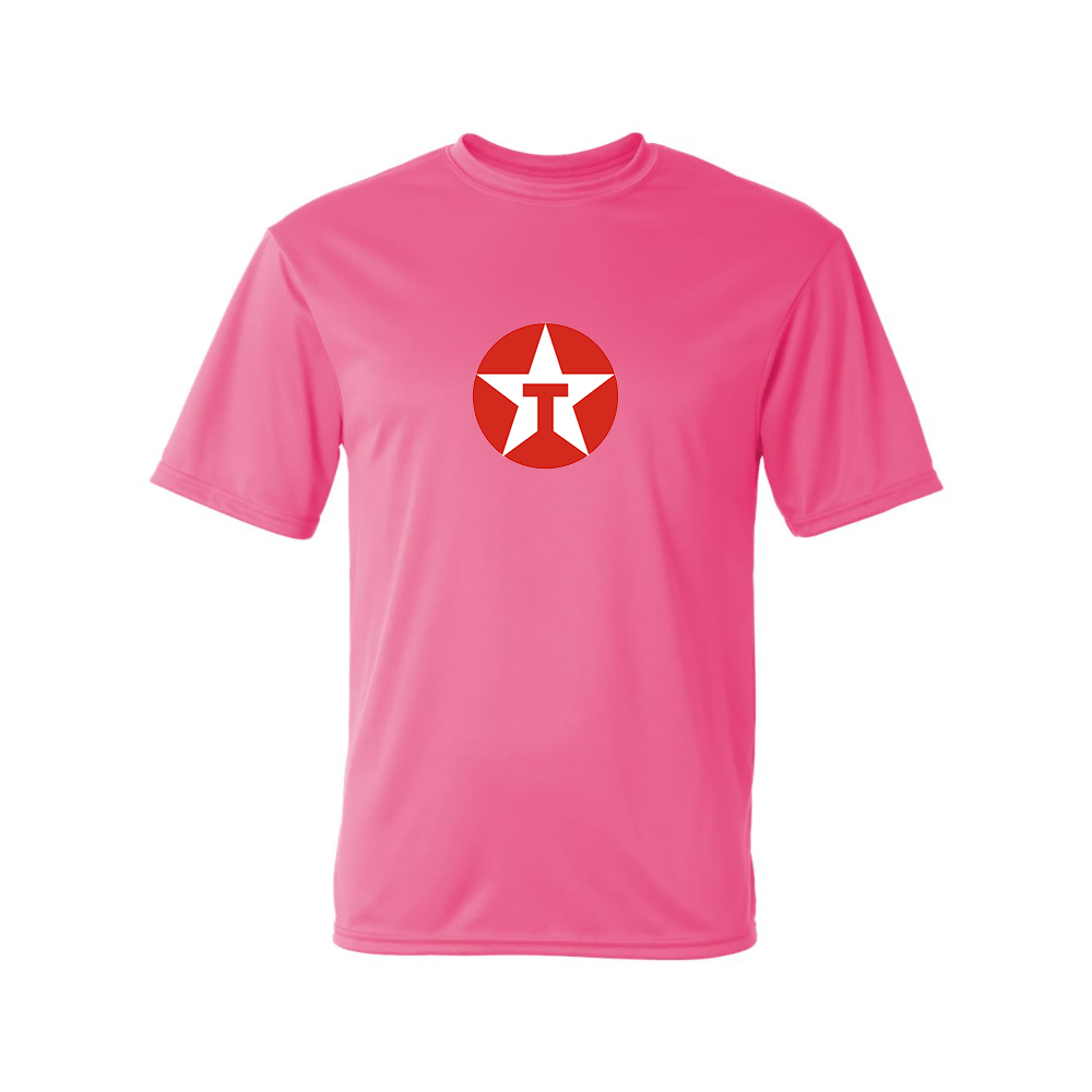 Men's Texaco Logo Polyester T-Shirt