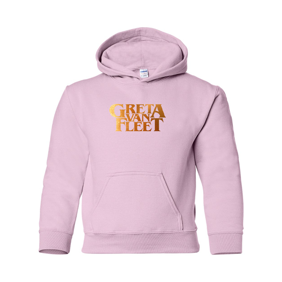 Youth Greta Van Fleet Logo Pullover Hoodie