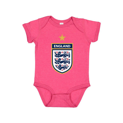 England National Soccer Team Baby Romper Onesie
