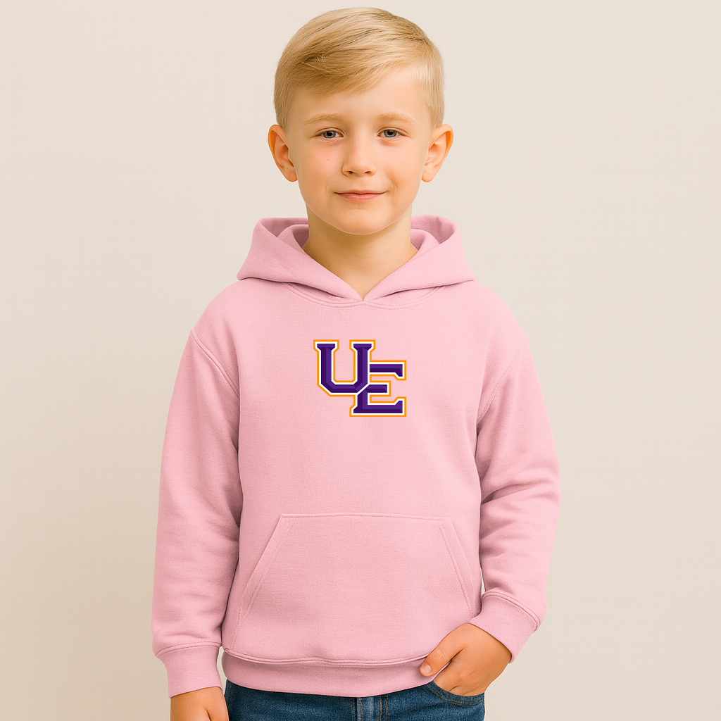 Youth Evansville Purple Aces Logo Pullover Hoodie