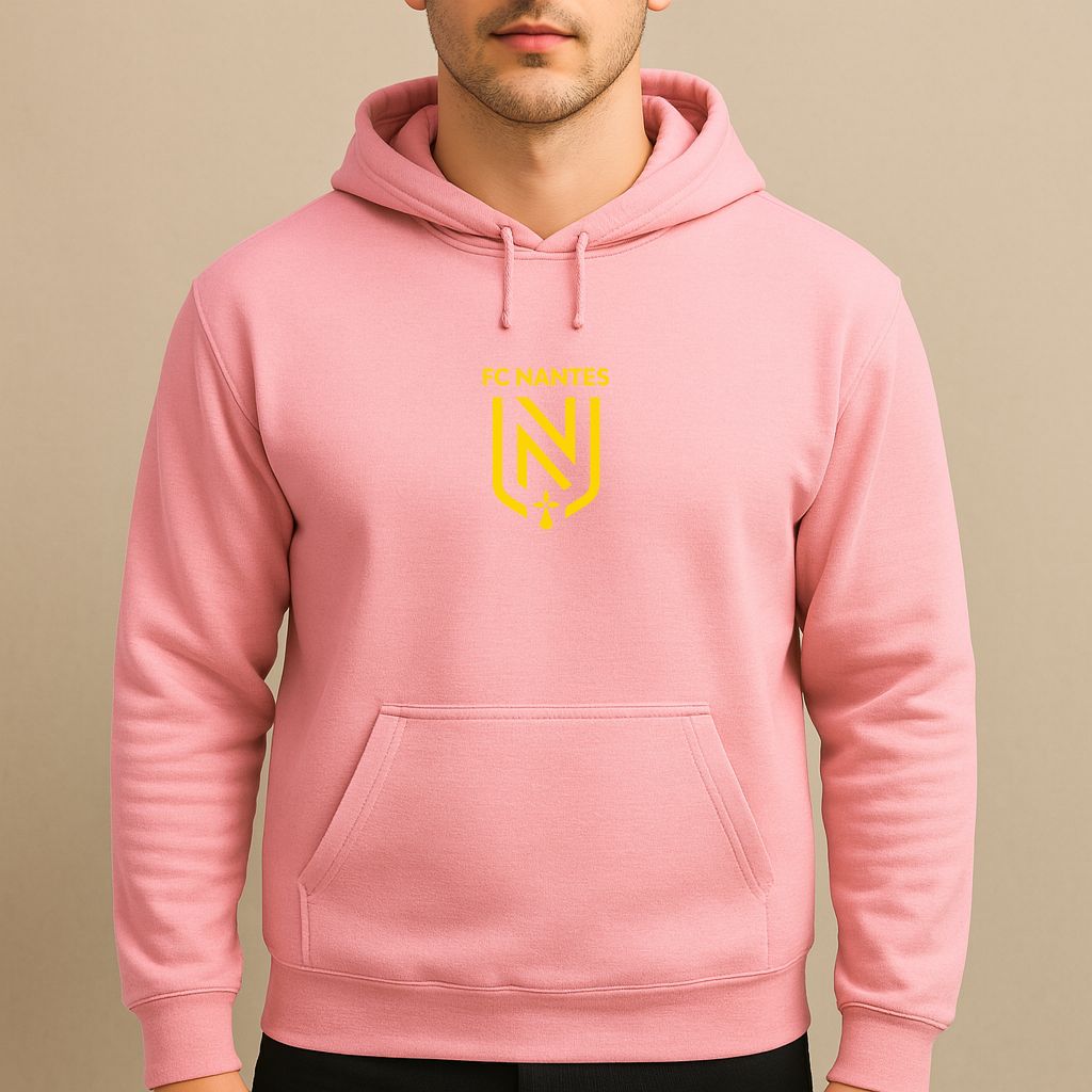 Men's FC Nantes Soccer Logo Pullover Hoodie