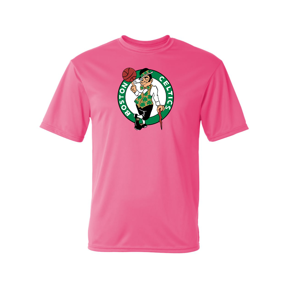 Men's Boston Celtics Logo Polyester T-Shirt