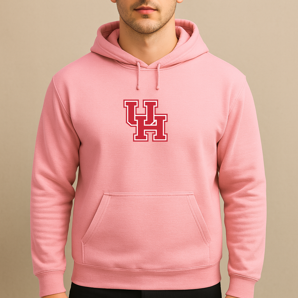 Men's Houston Cougars Logo Pullover Hoodie