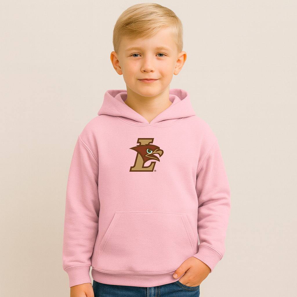 Youth Lehigh Mountain Hawks Logo Pullover Hoodie