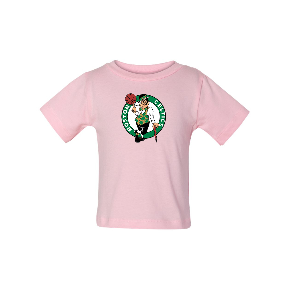 Boston Celtics Logo BELLA CANVAS Infant Jersey Tee