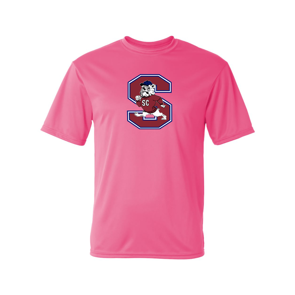 Men's South Carolina State Bulldogs Logo Polyester T-Shirt
