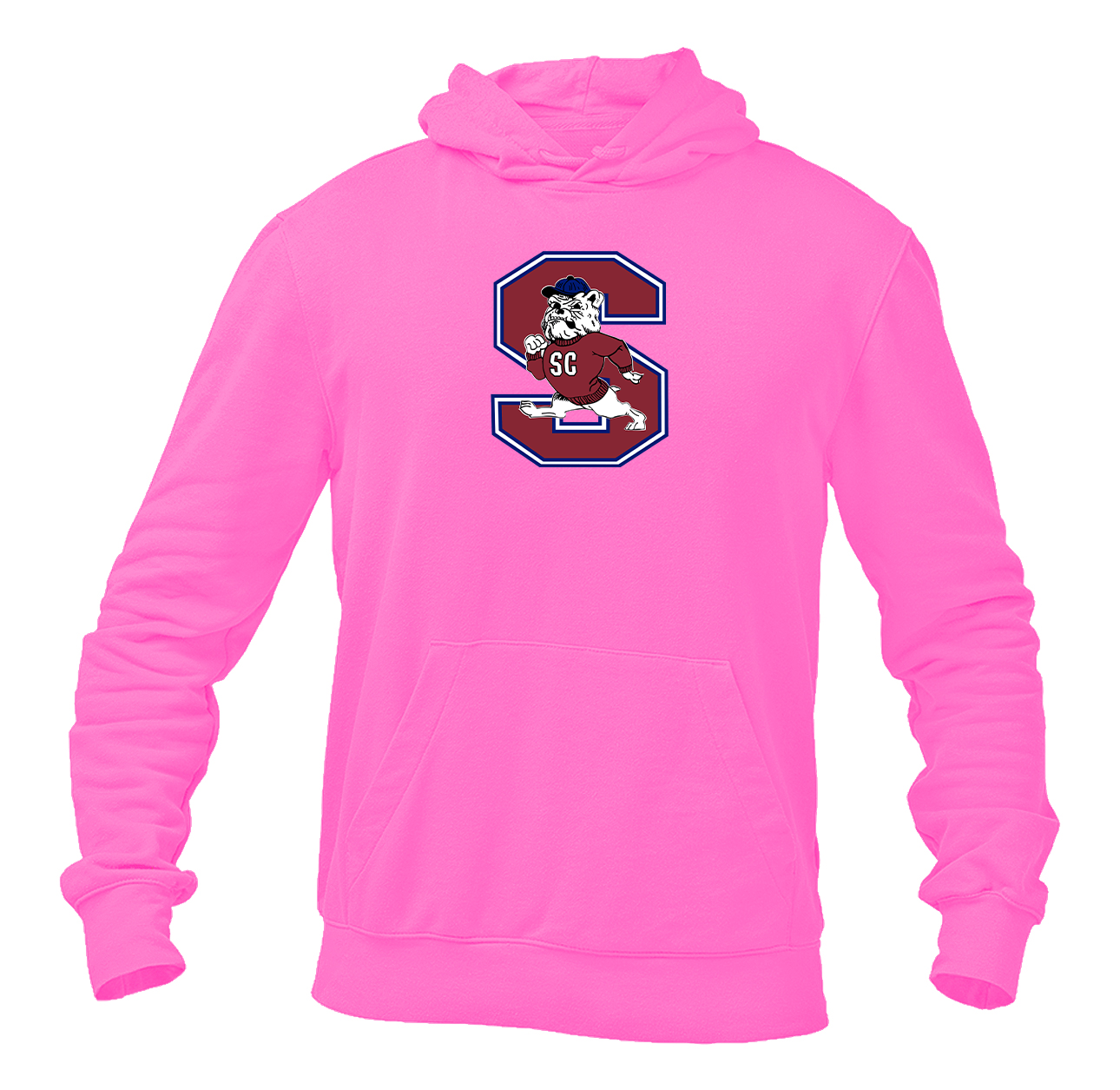 Men's South Carolina State Bulldogs Logo Softstyle Midweight Hooded Sweatshirt