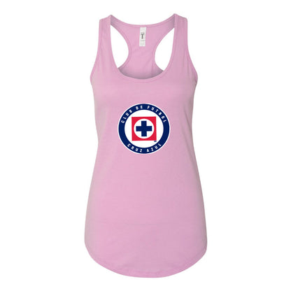 Women's Cruz Azul Football Club Racerback Tank Top
