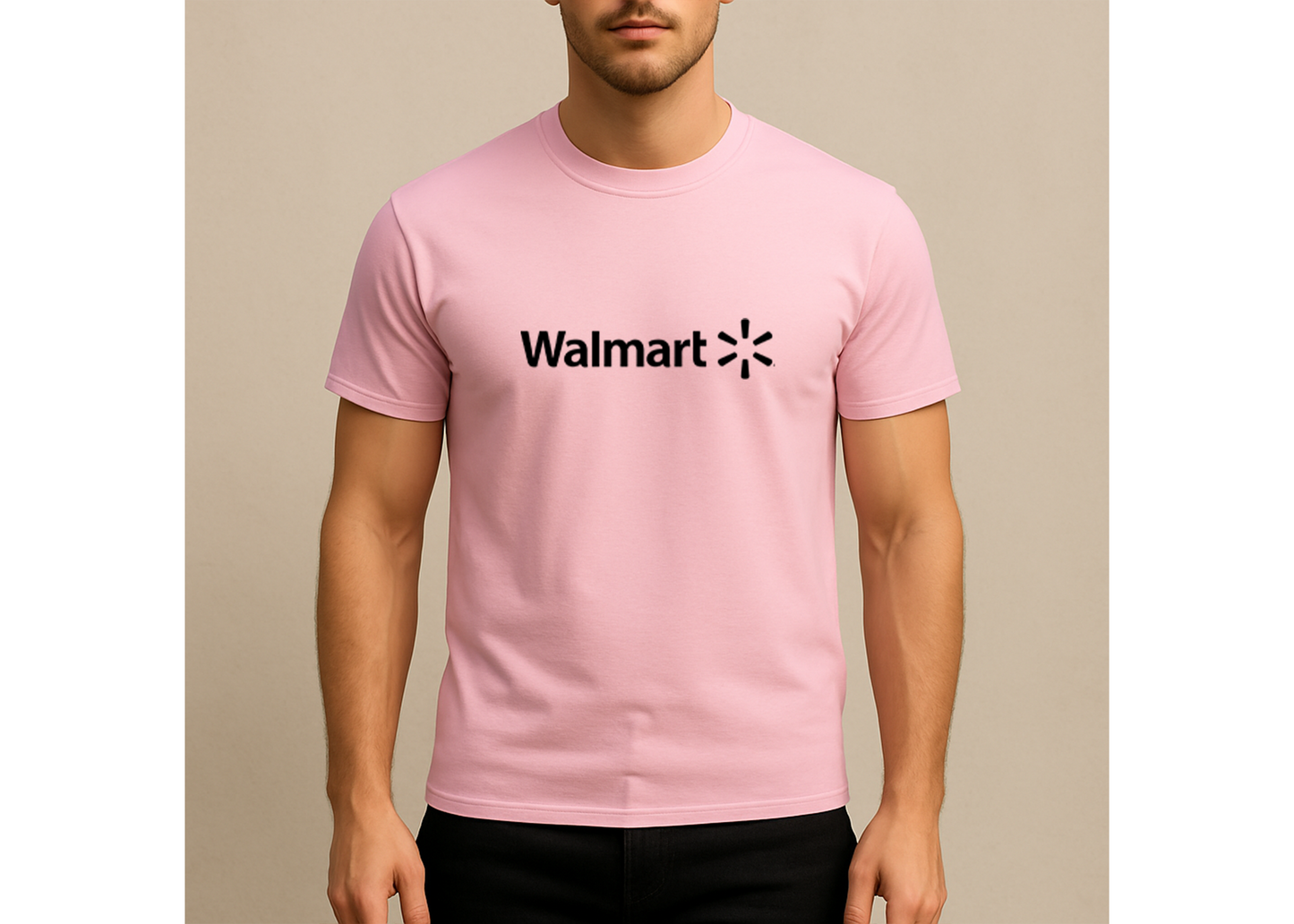 Men's Walmart Logo Cotton T-Shirt
