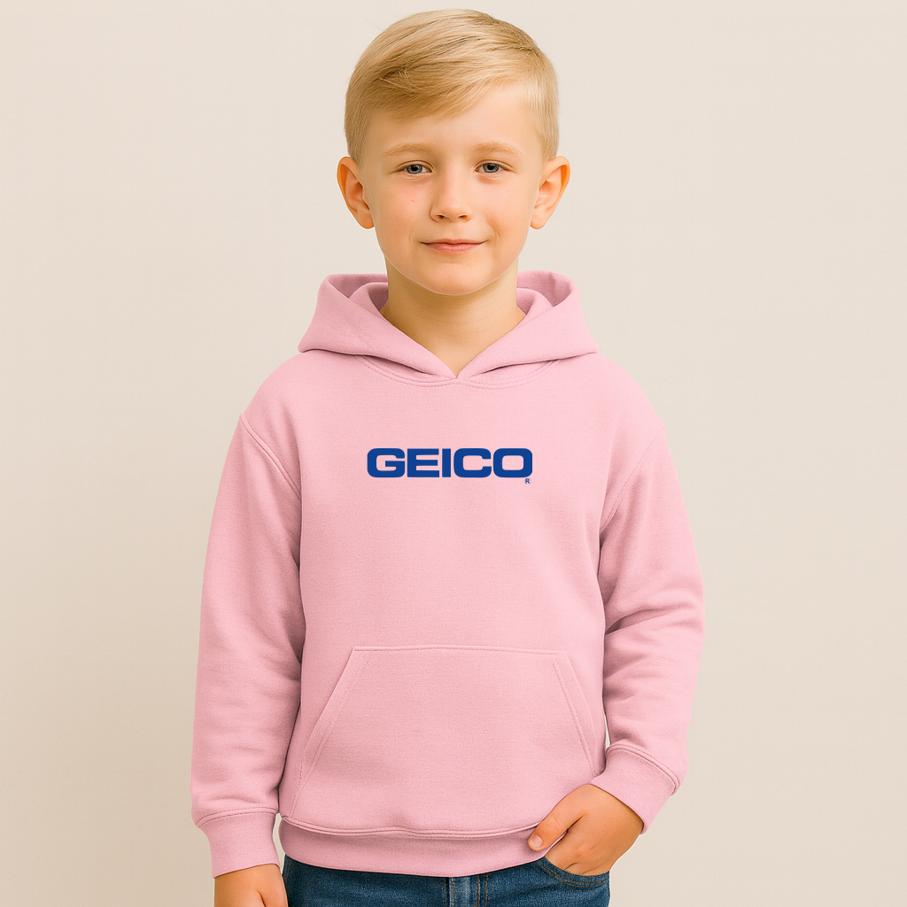 Youth Geico Logo Pullover Hoodie