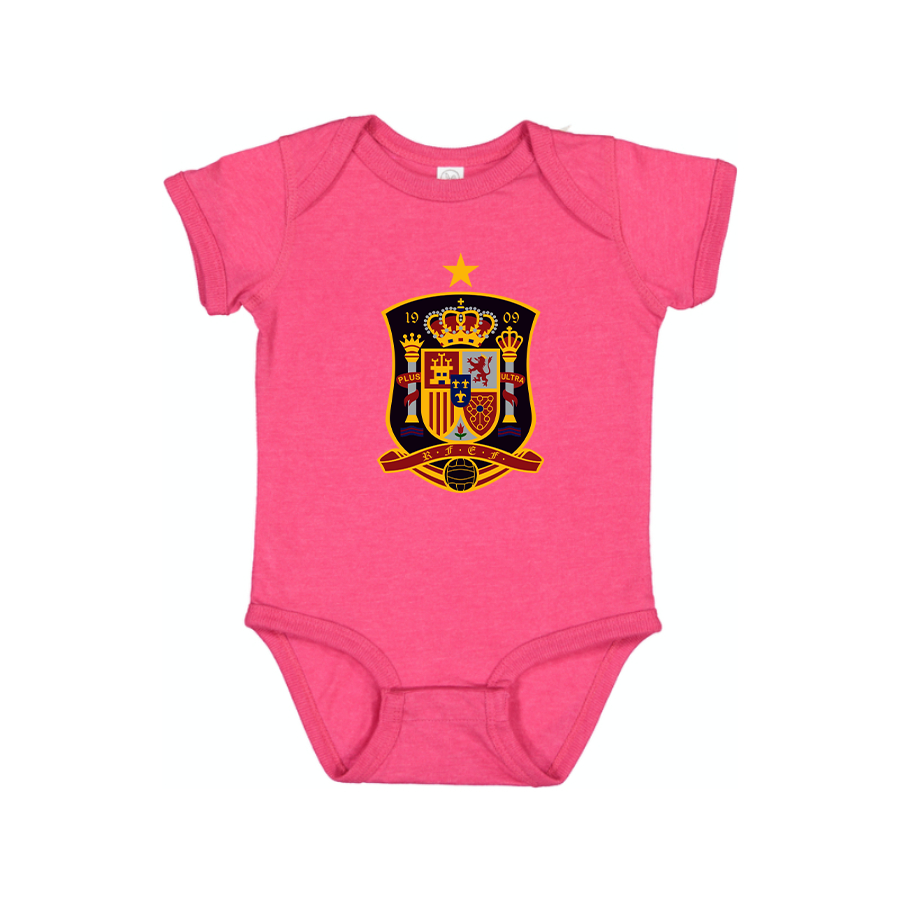 Spain National Soccer Team Baby Romper Onesie