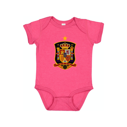 Spain National Soccer Team Baby Romper Onesie