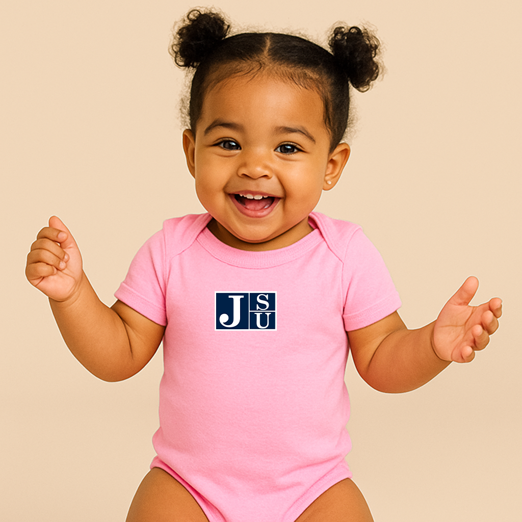 Jackson State Tigers Logo Baby Romper Onesie