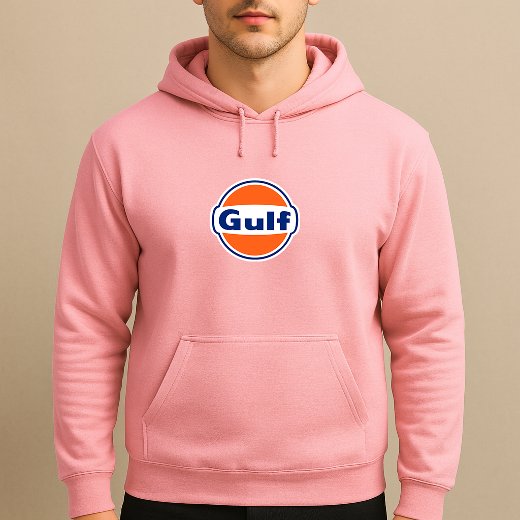 Men's Gulf Oil Logo Pullover Hoodie