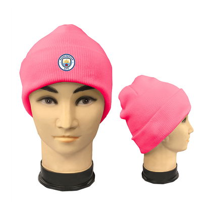 Manchester City Soccer Beanie Hat