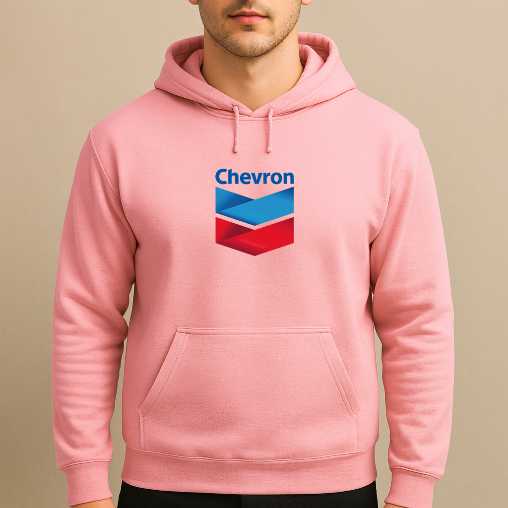 Men's Chevron Gas Station Pullover Hoodie