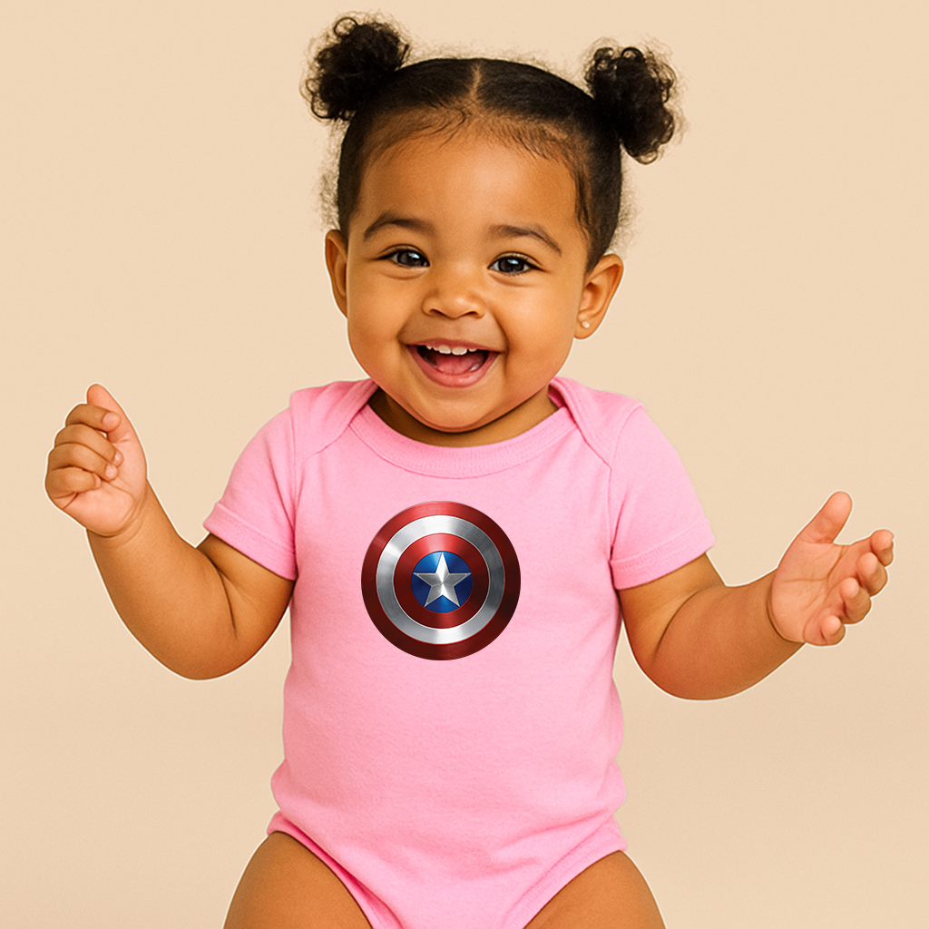 Captain America Baby Romper Onesie