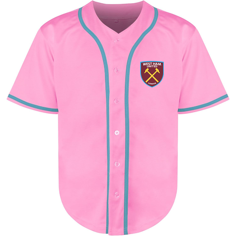 Men's West Ham United FC Baseball Jersey