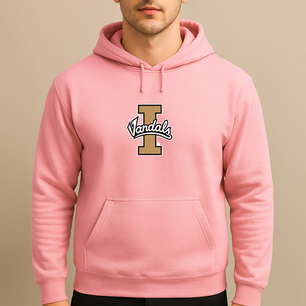 Men's Idaho Vandals Logo Pullover Hoodie