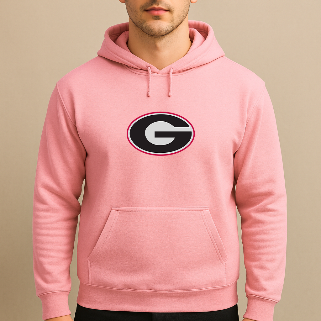 Men's Georgia Bulldogs Logo Pullover Hoodie