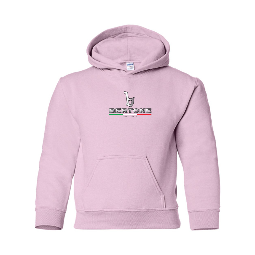 Youth Bertone Logo Pullover Hoodie
