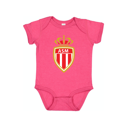 AS Monaco FC Baby Romper Onesie