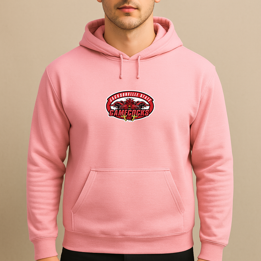 Men's Jacksonville State Gamecocks Logo Pullover Hoodie