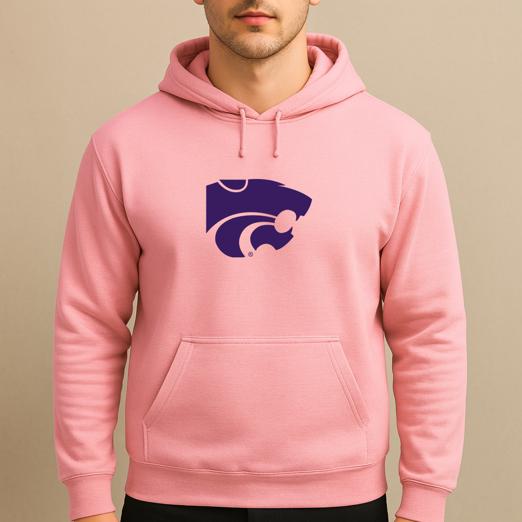 Men's Kansas State Wildcats Logo Pullover Hoodie