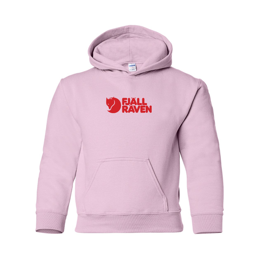 Youth Fjallraven Logo Pullover Hoodie