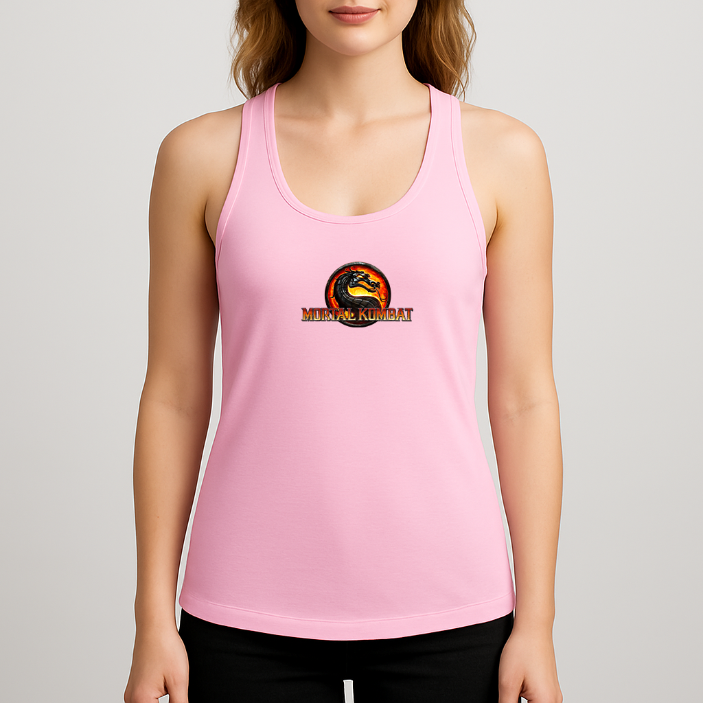 Women’s Mortal Kombat Game Racerback Tank Top