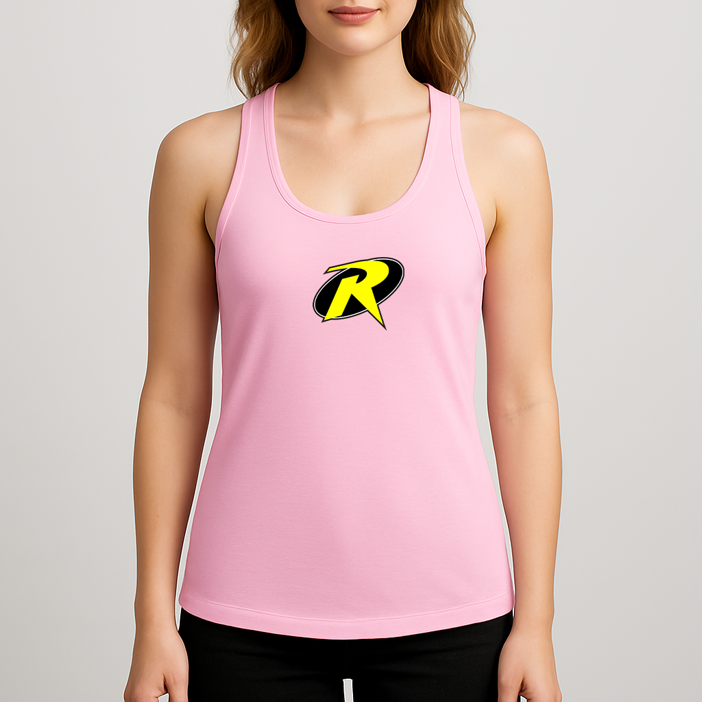 Women's Robin DC Comics Superhero Racerback Tank Top