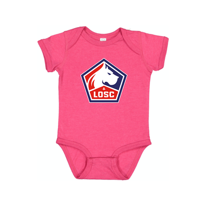 Lille Olympique FC Baby Romper Onesie