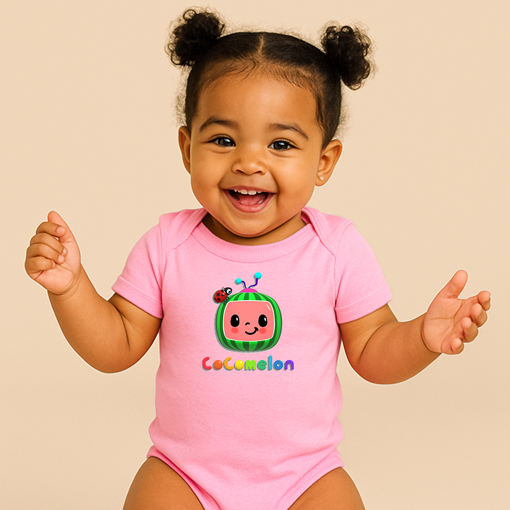 Cocomelon Cartoon Baby Romper Onesie