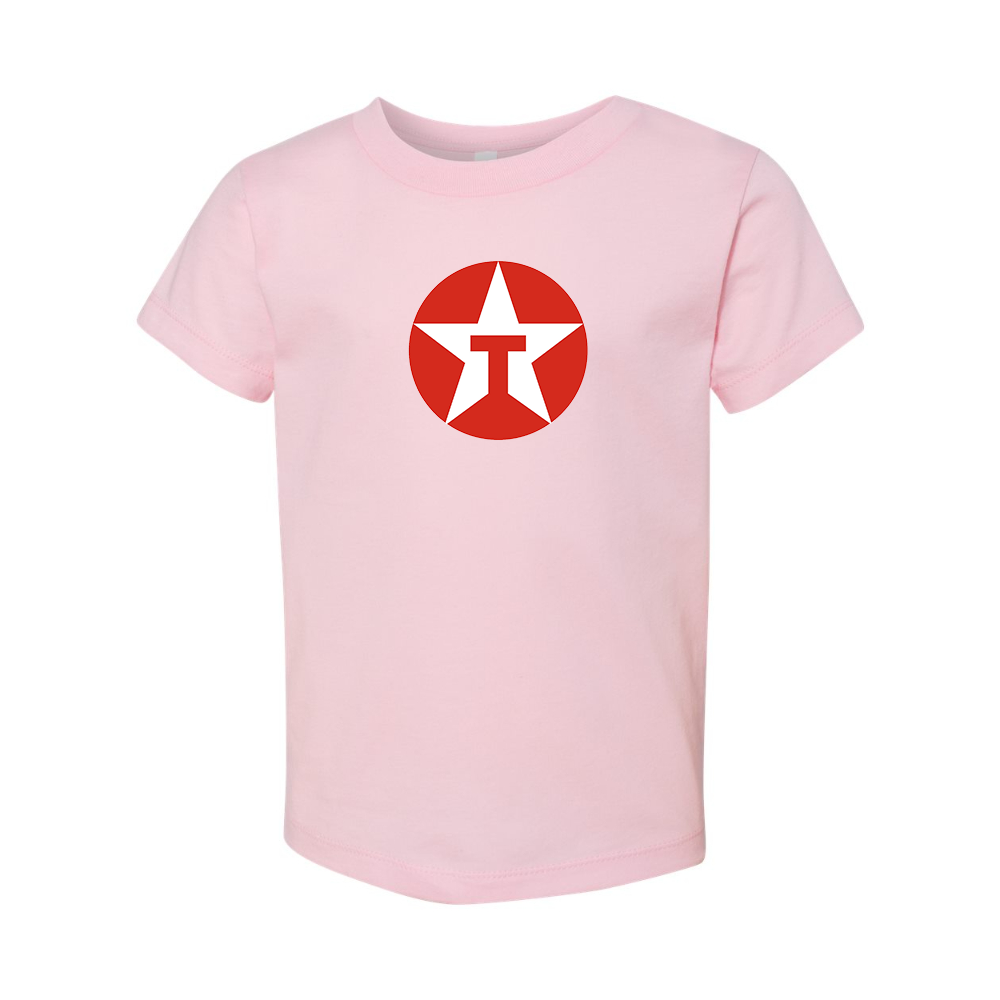 Texaco Logo BELLA  CANVAS Toddler Jersey Tee