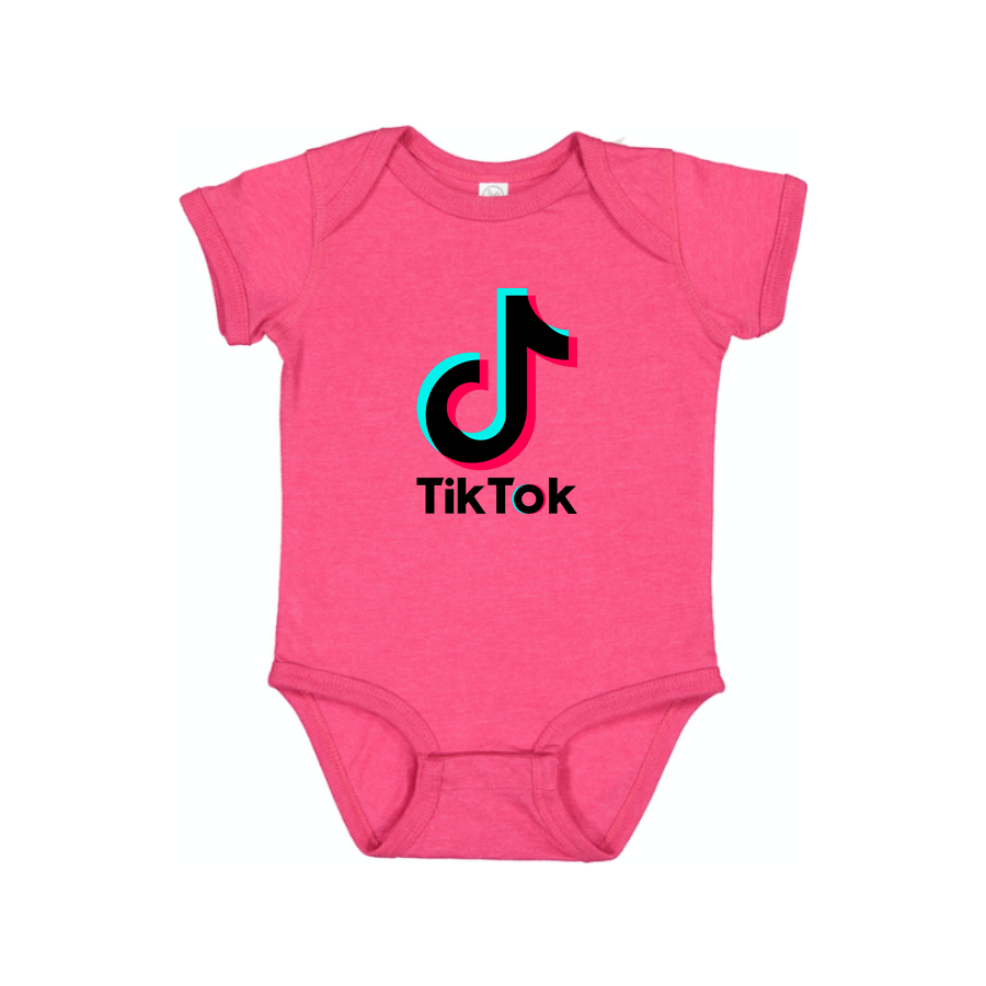 TikTok Social Baby Romper Onesie