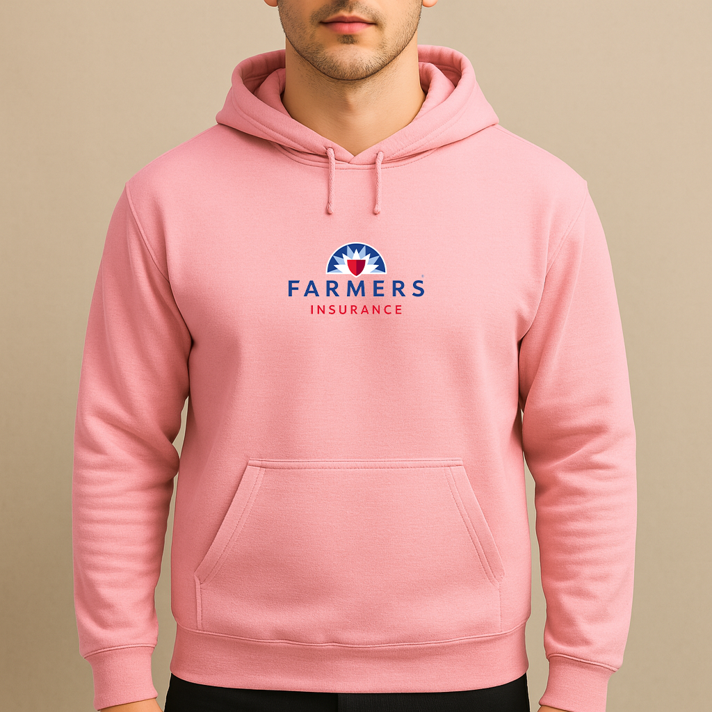 Men's Farmer_s Insurance Logo Pullover Hoodie
