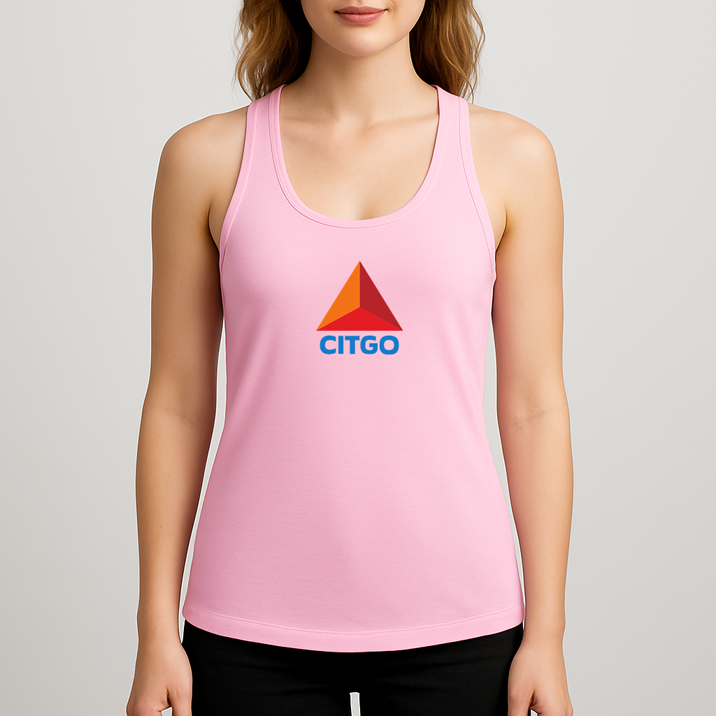 Women's Citgo Gas Station Racerback Tank Top