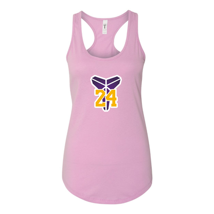 Women's Kobe Bryant Mamba 24 Racerback Tank Top