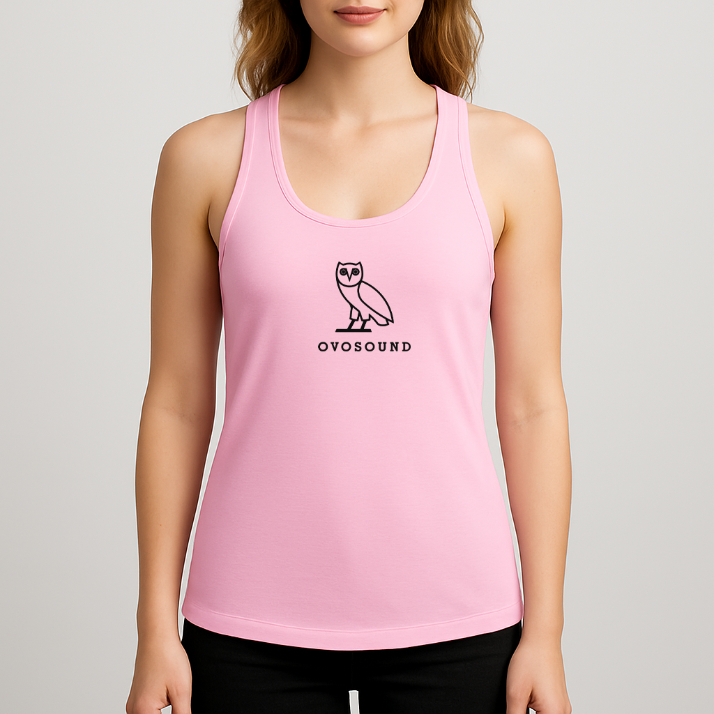 Women's Ovosound Drake Music Racerback Tank Top