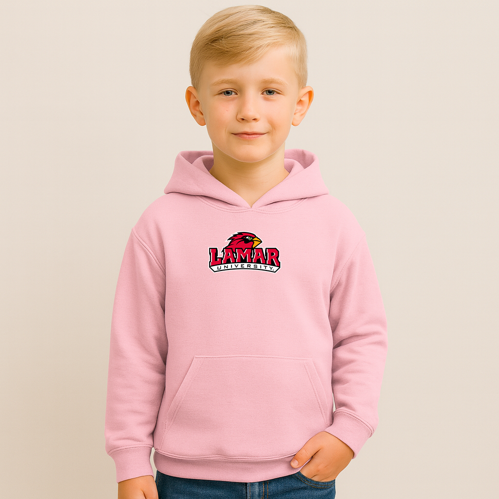 Youth Lamar Cardinals Logo Pullover Hoodie