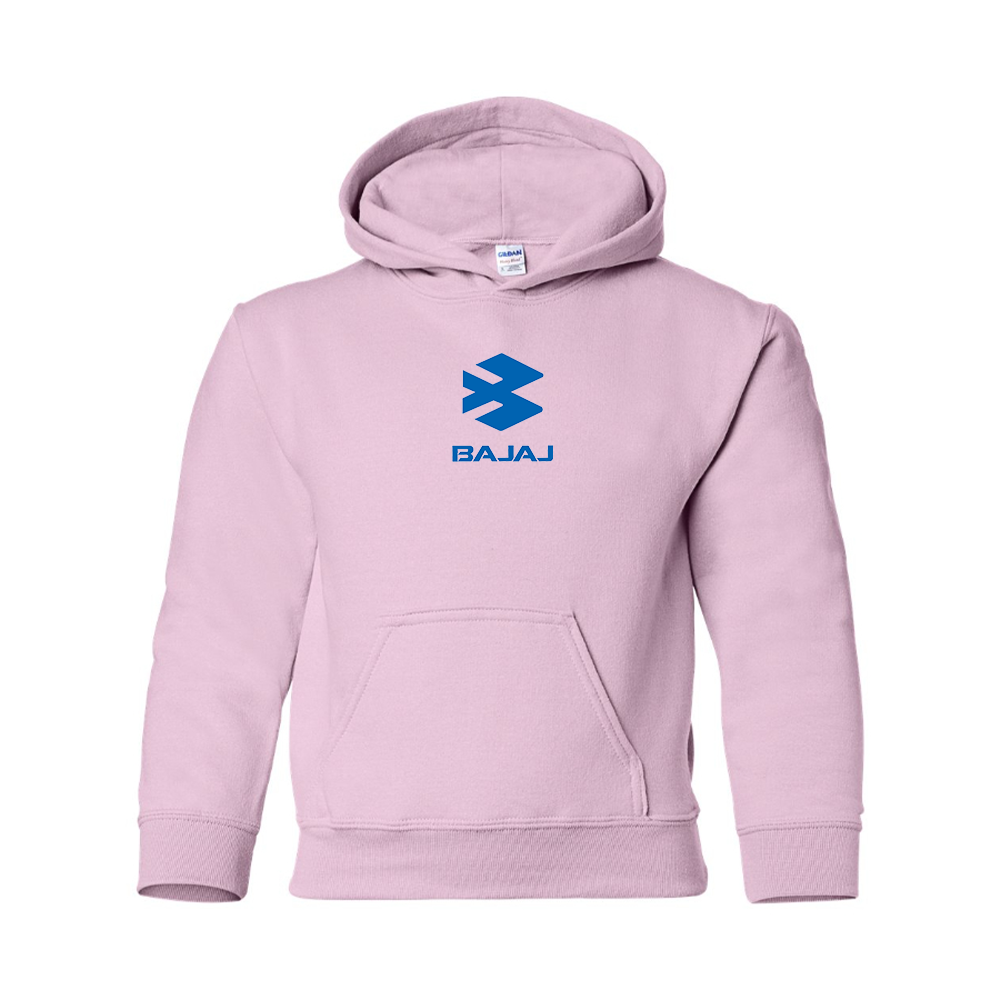 Youth Bajaj Logo Pullover Hoodie