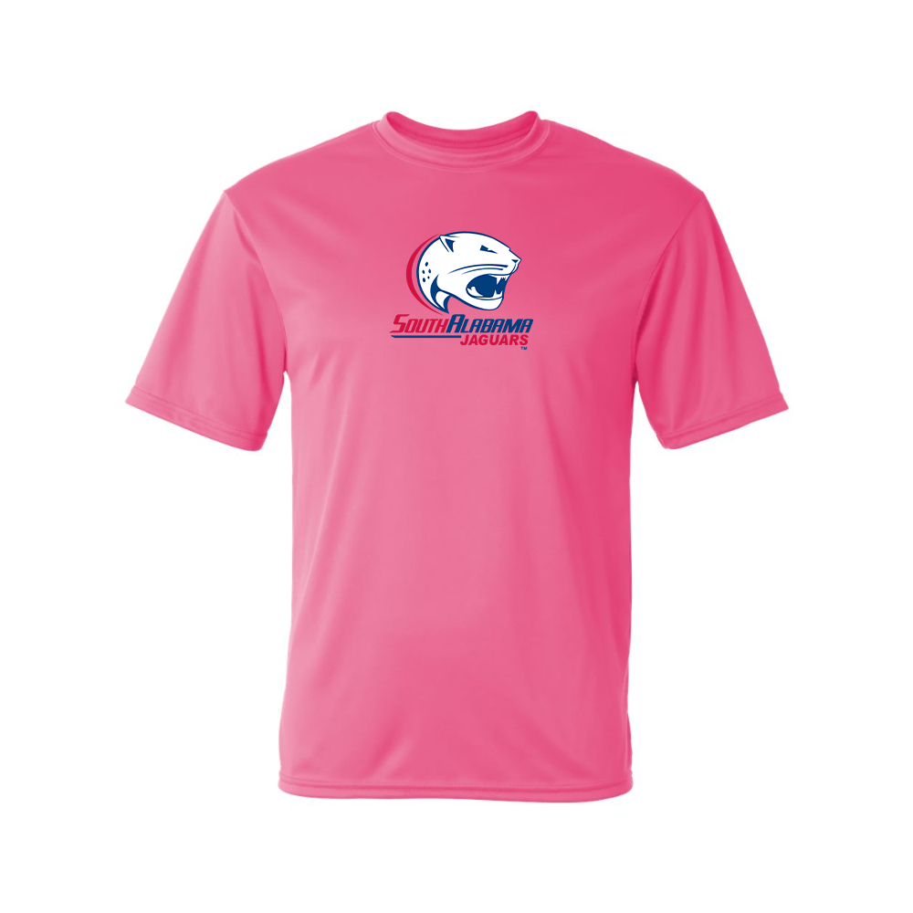 Men's South Alabama Jaguars Logo Polyester T-Shirt
