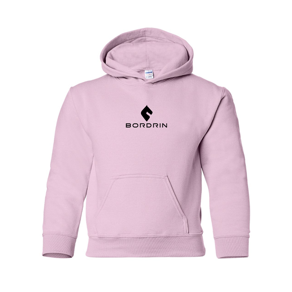 Youth Bordrin Logo Pullover Hoodie