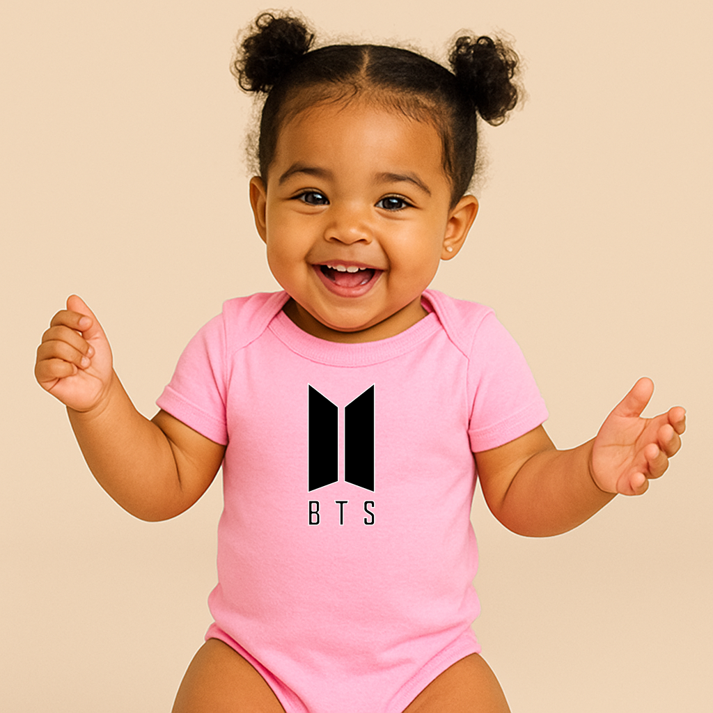 BTS Music Baby Romper Onesie