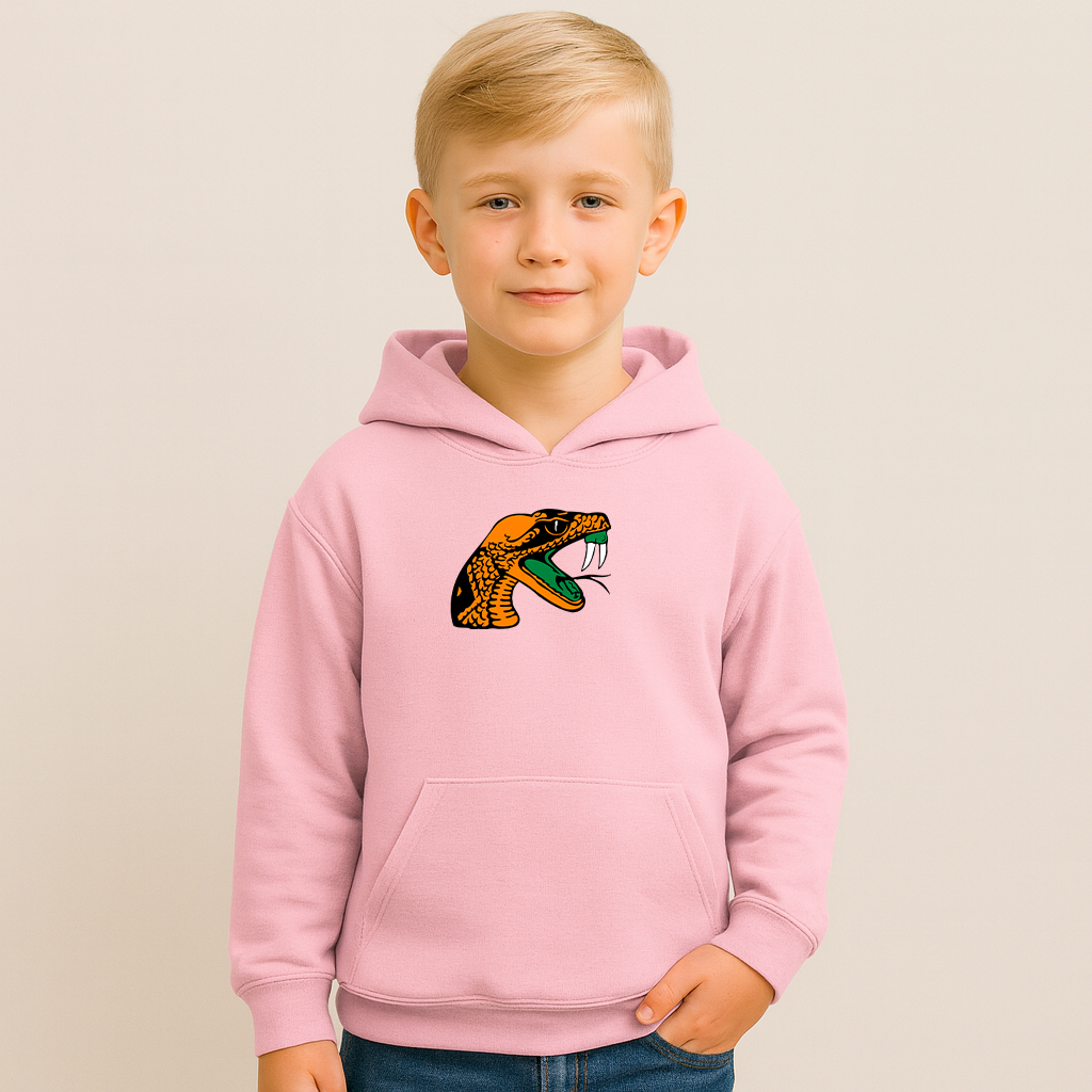 Youth Florida AM Rattlers Logo Pullover Hoodie