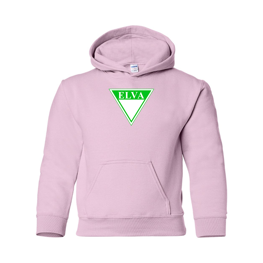 Youth Elva Logo Pullover Hoodie