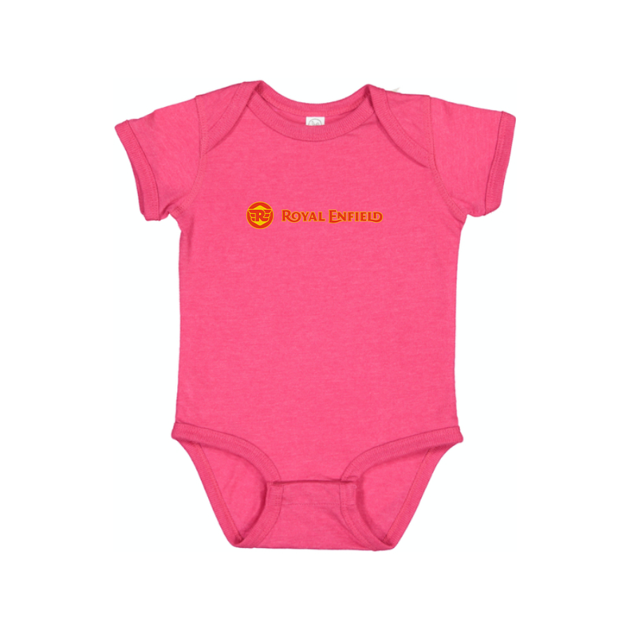 Royal Enfield Logo Baby Romper Onesie
