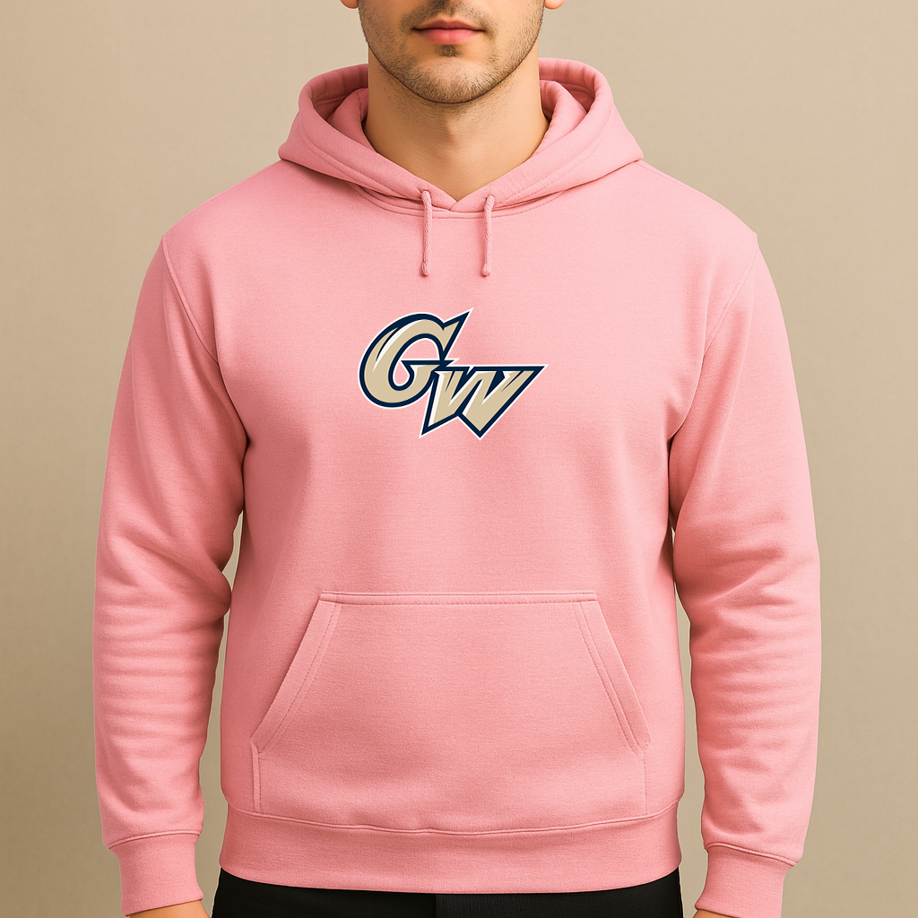 Men's  George Washington Colonials Logo Pullover Hoodie